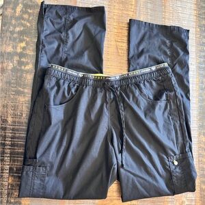 Cherokee Luxe Sport scrub Pants Black Size Medium